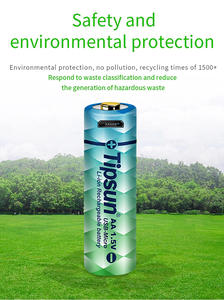 800mWh 1,5 V li ion pilas recargables micro aaa usb aufladbare batterien - Product Image 3