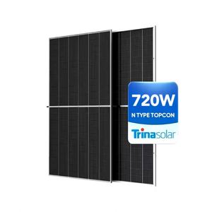Panel Solar Trina de 710 Vatios, Panel Solar Bifacial de 600W 690W 695W 705w 710w 720w, Panel Solar Trina Vertex Tipo N de 710W - Product Image 1
