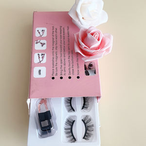 Juego de pestañas postizas magnéticas, juego de pestañas magnéticas 8d de diferentes estilos con aplicador mágico, venta al por mayor - Product Image 2