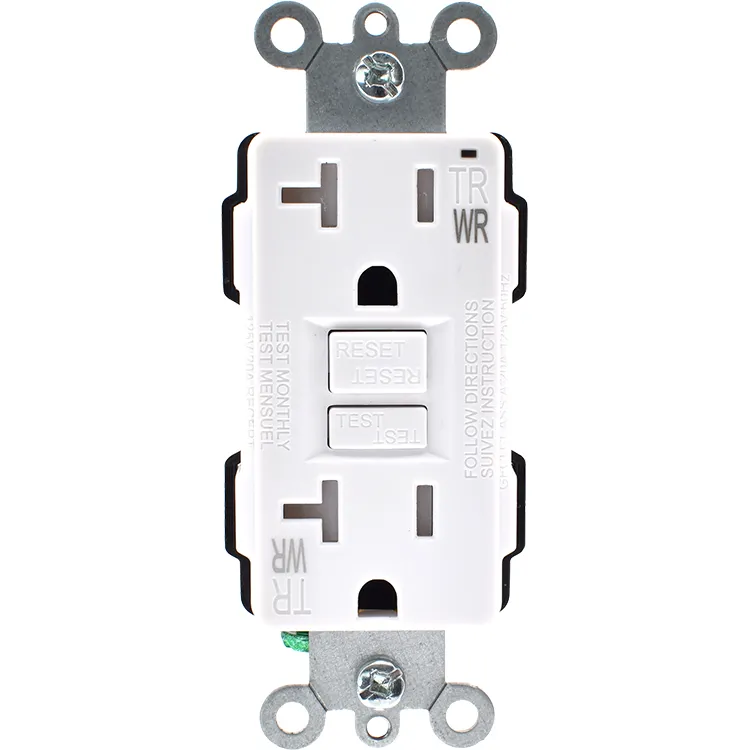 20A Self-Test GFCI Tamper-Resistant Wall Switches Outlet Weather-Resistant elektrische Sockets