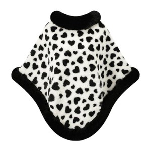Chal de Moda para Mujer con Ribete de Piel Sintética, Capa Cálida de Invierno, Elegante Capa Jacquard para Deportes de Nieve y Vacaciones Navideñas - Product Image 4