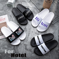Sandálias unissex de praia, atacado, logotipo personalizado, diy, verão, spa, hotel, piscina, sandálias, chinelos, luxo