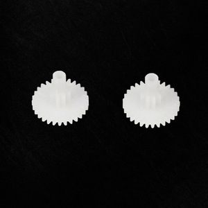Pièces en plastique moulées par injection, engrenages coniques, PP, ABC, POM, nylon, formes irrégulières, accessoires de boîte de vitesses - Product Image 4