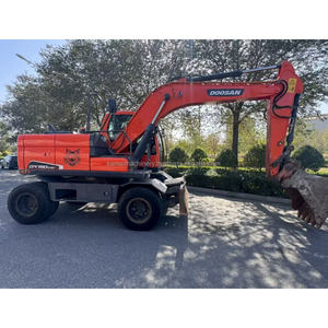 Excavatrice sur chenilles Doosan DX150W-9C de 15 tonnes d'occasion avec composants essentiels : moteur, pompe hydraulique et boîte de vitesses - Bon prix, prête à l'emploi - Product Image 1