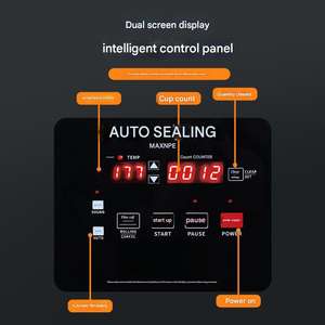 Machine de remplissage et de scellage de gobelets pour l'eau minérale, machine de conditionnement d'eau potable - Product Image 2