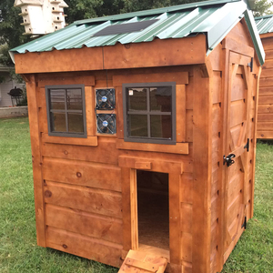 Kit de Ventilador de Extracción Solar Recargable Adecuado para Pequeños Gallineros, Invernaderos y Casas para Mascotas - Product Image 2