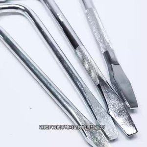 ประแจรูปตัว L แบบแมนนวล หัวหกเหลี่ยมแบบเมตริก คันงัดหัวแบน เครื่องมือซ่อมรถยนต์ ผลิตที่ซานตง - Product Image 3