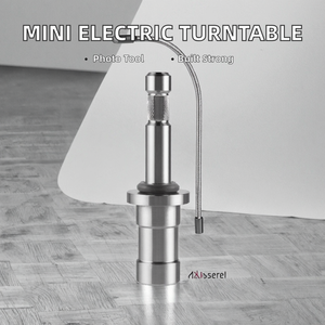 Piattaforma Girevole Elettrica Mini in Lega di Alluminio 3030AR da 30CM per Fotografia di Prodotti ed Esposizioni - Product Image 2