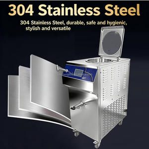 Homogeneizador y Pasteurizador de Leche Pequeño de 32L, Máquina Pasteurizadora UHT 3 en 1 con Sistema de Enfriamiento, Máquina para Envejecer Leche - Product Image 4