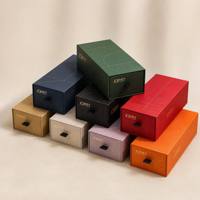 Boîte à tiroir coulissant de luxe sur mesure avec logo personnalisé de haute qualité pour l'emballage de parfums et de soins de la peau, service d'usine tout-en-un