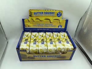 Nouveau jouet de décompression en forme de bâton de beurre et de fromage, jouet souple à rebond lent pour soulager le stress, cadeaux moelleux pour adultes et enfants - Product Image 2