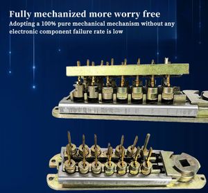 Hai mặt không thấm nước chống trộm cơ khí đẩy nút kỹ thuật số mật khẩu khóa bền duy nhất khóa lưỡi xử lý chính khóa cửa - Product Image 4