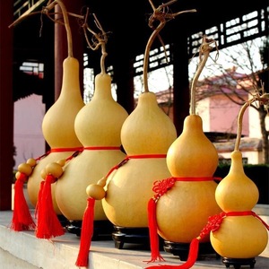 หัวมังกรน้ำเต้าขนาดใหญ่เครื่องประดับเงื่อนจีนฐานธรรมชาติบริสุทธิ์สำหรับฮวงจุ้ยของตกแต่งบ้านที่ดึงดูดความมั่งคั่งช่วยเพิ่มความมั่งคั่งให้กับห้องนั่งเล่น - Product Image 2