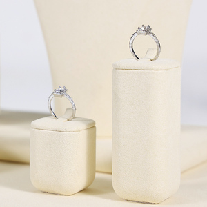 Ensemble d'affichage de bijoux de haute qualité pour vitrine présentoir de bijoux beige accepté ensemble d'affichage de bijoux personnalisés - Product Image 6