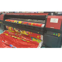Impresora de Gran Formato Mimage de Alta Velocidad Konica 512i de 10 pies (3.2m) para Impresión de Lonas y Pancartas Flexibles con Tinta Solvente