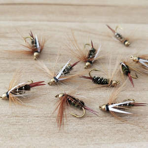 <span class=keywords><strong>Mouche</strong></span> à tête perlée Purple Prince Nymph pour la pêche à la nymphes euro-<span class=keywords><strong>tchèque</strong></span> à la truite et au truite grise dans les rivières et les lacs - Product Image 6