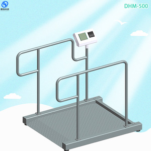 Báscula para Silla de Ruedas de Acero al Carbono 1-500kg Báscula Electrónica para Peso Corporal DHM-500 - Product Image 3