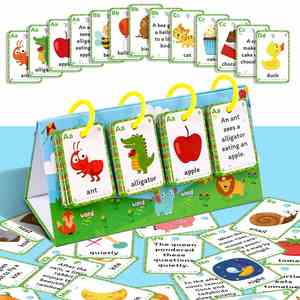 Fournitures pour l'école à domicile, maternelle, préscolaire, 104 pièces, jeux d'apprentissage des phonèmes et des phrases pour les tout-petits, les élèves de la 1ère et 2ème année - Product Image 1