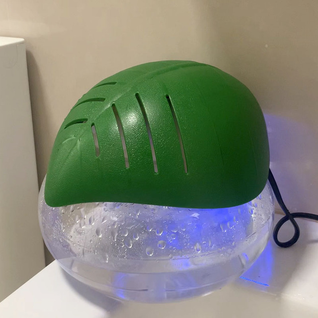 Water-Based Air Purifier & Aromatherapy Freshener Portable Smart Control Air Washer 7 LED Color-Changing Lights for Home Office