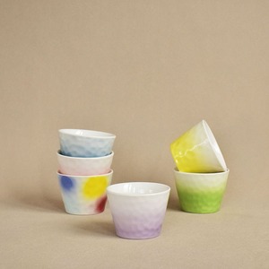 Ensemble de tasses à café en céramique dégradée, design minimaliste moderne, pour la maison et les cafés, pour la dégustation et l'arôme du café. - Product Image 3