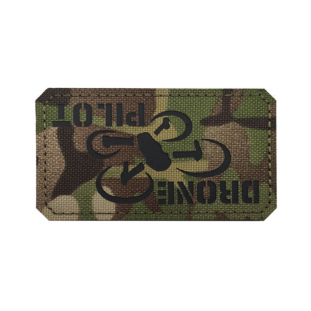 M00392-5 réfléchissant DRONE PILOT (papillon style CP noir)