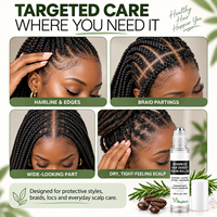 Magibely Advanced Hair Density Serum Roll-On 25ml Ekstrak Rosemary Pumpkin Seed Perawatan Kulit Kepala Cairan Minyak Pertumbuhan Rambut Melembapkan