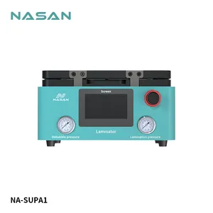 Nasan NA-SUPA1 Mini 2 In 1 Mesin Laminator Vakum dan Debubble untuk Mesin Perbaikan Layar LCD Melengkung Datar