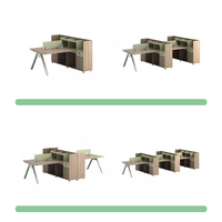 Bureau de travail convertible moderne et durable avec armoire de rangement, taille personnalisable, écologique et résistant à l'eau – Vente chaude directe usine