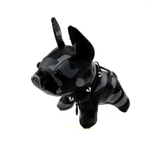2019 regalos de navidad perro fans de cuero de lujo bulldog francés regalo para las niñas - Product Image 1