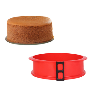 <span class=keywords><strong>Molde</strong></span> de formas redondas con juego de tres sartenes de cocina con recubrimiento antiadherente, <span class=keywords><strong>molde</strong></span> para hornear pasteles, bandeja de <span class=keywords><strong>silicona</strong></span> antiadherente - Product Image 3