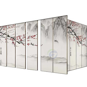 <span class=keywords><strong>Cloison</strong></span> Mobile de Style Moderne, Nouvelle <span class=keywords><strong>Cloison</strong></span> Commerciale Pliable Insonorisée en MDF de 5 mm d'Épaisseur pour Salon – Vente Directe - Product Image 5