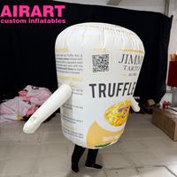 Costumes gonflables pour activités marketing en extérieur, tasses gonflables, bouteilles gonflables, costumes publicitaires pour exposition