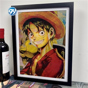 420 dessins anime affiche 3d lenticulaire Flip Picture Pokemoned Eevee dragons balle une pièce 3D lenticulaire film affiche Art mural - Product Image 6