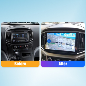 Cho Hyundai H1 2011-2018 9 inch màn hình headunit thiết bị đôi 2 DIN Car Stereo GPS navigation <span class=keywords><strong>Android</strong></span> - Product Image 4