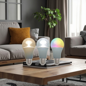 Ampoule LED intelligente RGB à intensité variable E27 avec réflecteur AC PC pour entrepôt et décoration de maison intelligente Compatible avec <span class=keywords><strong>Google</strong></span> <span class=keywords><strong>Assistant</strong></span> - Product Image 4
