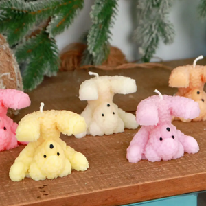 Regalo divertente di lunga durata per il mio ultimo cazzo fai da te piccolo orso che brucia il culo novità candela di soia cera - Product Image 2