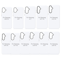 Coques de téléphone personnalisées vierges 3D 2-en-1 à sublimation DIY, protection antichoc sur mesure pour Samsung A06 A07 A17 A27 A36 A56