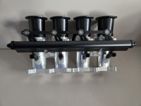 Kits ITB en aluminium billet 4AGE 16V Small Port pour Toyota Corolla AE86 Levin Trueno, pièces de moteur 4AGE 4A-GE, améliorations, entièrement usinées CNC
