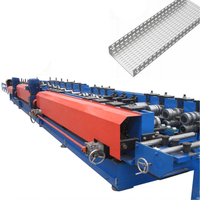 Machine de profilage à grande vitesse pour planches d'échafaudage en acier et plateaux de câbles, avec écran tactile PRO PLC, 65KW
