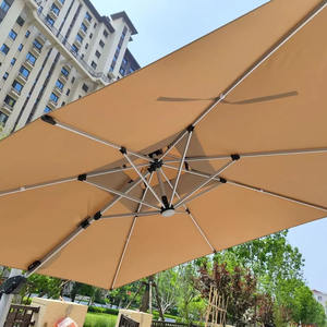 La mejor venta de sombrillas impermeables de alta calidad para exteriores, sombrillas para jardín, <span class=keywords><strong>patio</strong></span>, con luz Led Solar - Product Image 5