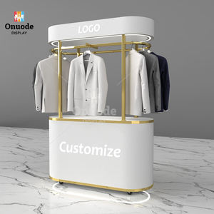 Expositor Móvil para Ropa |   Perchero Metálico con Ruedas |   Armario Móvil para Tienda de Moda |   Fábrica de Accesorios Personalizados para Minoristas - Product Image 3