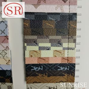 Kostenlose Probe Custom ized Printing PU Kunstleder Stoff für Damen Luxus Tragetaschen Handtaschen und Gepäck - Product Image 6