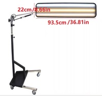 Outils de réparation de bosses de qualité professionnelle PDR Light Unique, lumière LED 6 couleurs avec support hydraulique réglable en angle et en hauteur