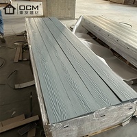 Panneau en Fibro-ciment à Grain de Bois 7,5 mm Conforme à la Norme Australienne AS 1200x2700mm Revêtement Non Amianté pour Mur Extérieur/Intérieur