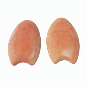 Exclusive Design Red Bian Stone Gua Sha Tool – Natural <b>Jade</b>-Like Finish, Relaxation & Skin Lifting Scraper Board - Product Image 6