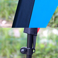 Banderas de Pluma en Forma de Lágrima de Poliéster Impresas Personalizadas, Banderas Publicitarias Promocionales, Banderas de Playa Voladoras con Impresión Digital