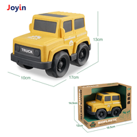 Jouet de simulation de véhicule en paille de blé, modèles de camion de pompiers, ambulance et voiture de police, plusieurs styles au choix