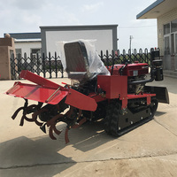 Tractor agrícola sobre orugas de 25HP con engranajes de neumáticos de goma y componentes del núcleo del motor para maquinaria agrícola