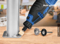 Prix de gros Mini-meuleuse électrique 160W, multi-usages, à vitesse variable, design léger, pour polissage, meulage et bricolage domestique