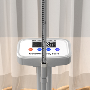 Balance corporelle numérique de 200kg pour machine de pesage OEM médicale et de santé avec fonctions de verrouillage et d'<span class=keywords><strong>affichage</strong></span> de la température - Product Image 6